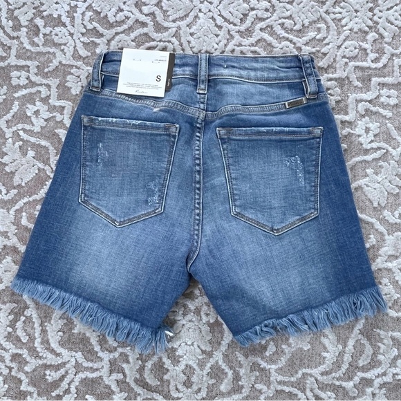 NWT Kancan Evelyn High Rise Denim Shorts - Picture 10 of 13